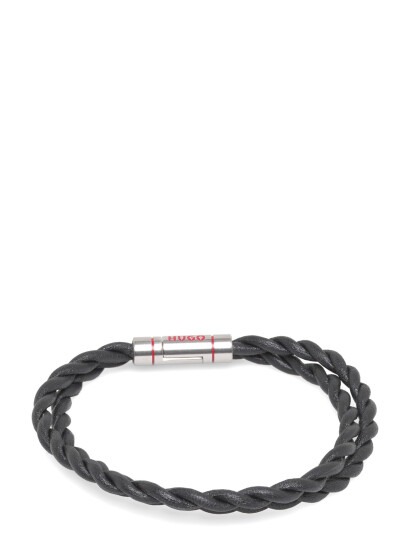 HUGO E Doublebraid4 Bra   Black   ONE SIZE