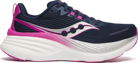 Saucony Women"s Hurricane 24 Navy/fuchsia 37
