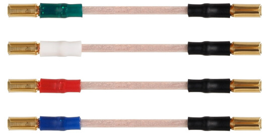 AudioTechnica AT6108 Cartridge To Headshell Leadwires AudioTechnica AT6108 Cartridge To Headshell Leadwires