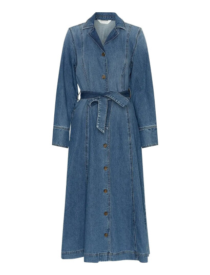 MSCH Copenhagen Mschturo Alena Shirt Dress Blue M