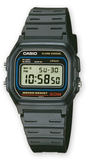 Casio Herreklokke W 59 1VQES Collection LCD/Resinplast 37.1x33.6 mm Casio Herreklokke W 59 1VQES Collection LCD/Resinplast 37.1x33.6 mm