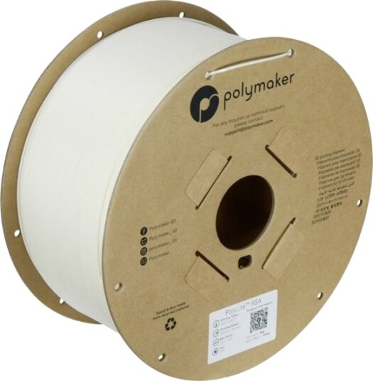 Asa 1.75 Mm Natural 3 Kg Polymaker Polylite 3D-Filament (Pf01022)
