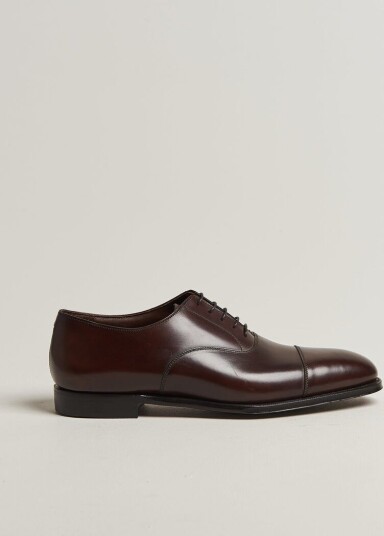 Crockett & Jones Audley Handgrade Oxford Dark Brown Antique Calf Crockett & Jones Audley Handgrade Oxford Dark Brown Antique Calf