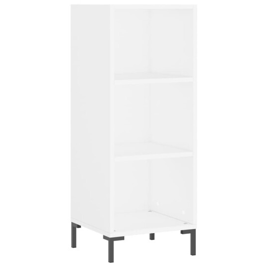vidaXL Highboard hvit 34,5x34x180 cm konstruert tre 8720845497439 vidaXL Highboard hvit 34,5x34x180 cm konstruert tre 8720845497439