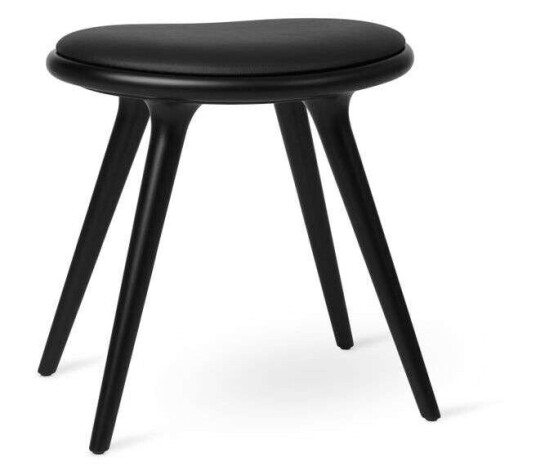 Mater - Low Stool H47 Black Beech