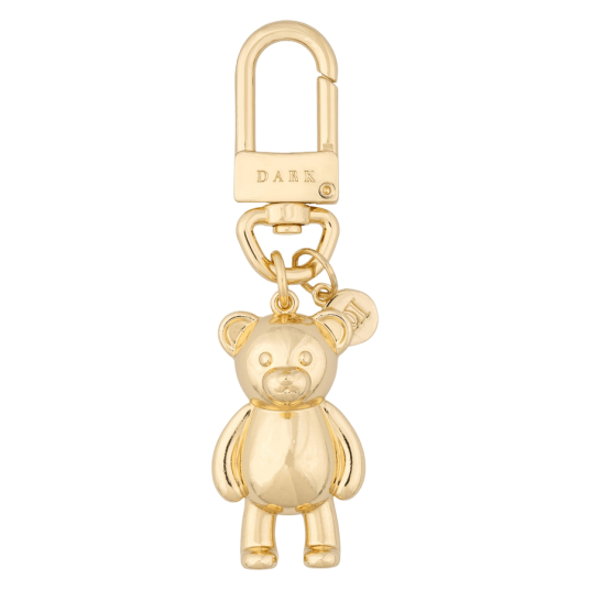 DARK Metal Sign Bag Charm Bear 1pcs