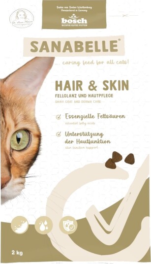Sanabelle Tørrfôr Care Hair & Skin 2 kg