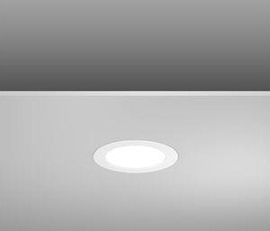 Rzb Toledo Flat Round 1 Ampuller Led 4000 K 840 Lm Ip20 Ip54 Hvit