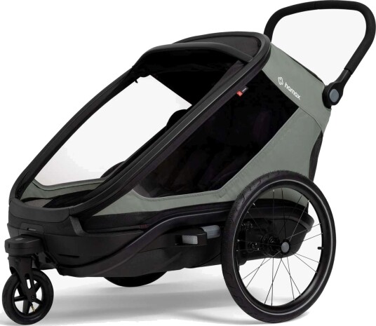 Hamax Outback Next Sykkelvogn 2 Seter Greenblack Hamax Outback Next Sykkelvogn 2 Seter Greenblack