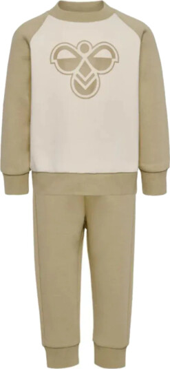 Hummel Bumble Joggedress til barn - cornstalk - 104