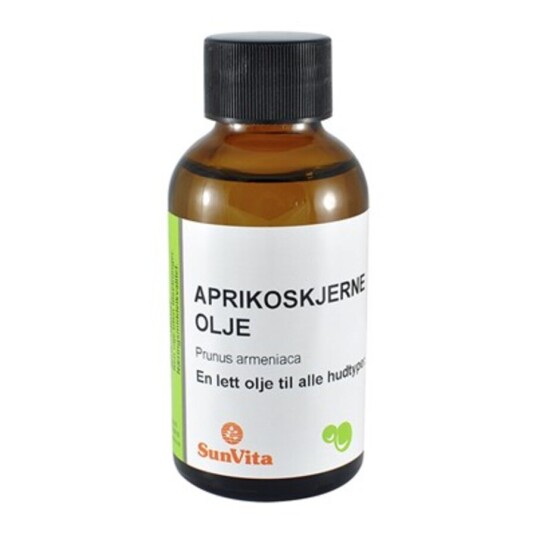 Sunvita aprikoskjerne olje 100 ml Sunvita aprikoskjerne olje 100 ml