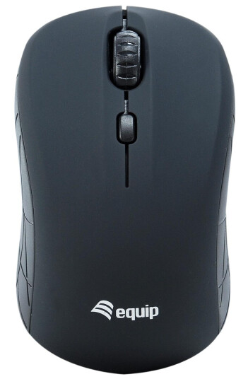 EQUIP Optische Maus mini wireless, schwarz