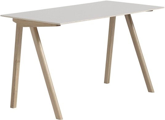 Hay - Copenhague Cph90 Desk Soaped Oak Off-White Linoleum Skrivebord Ronan & Erwan Bouroullec