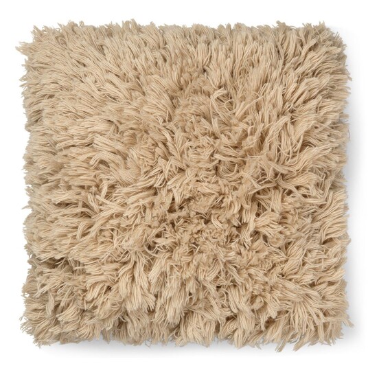 ferm LIVING Meadow High Pile pute 50 x 50 cm Light Sand