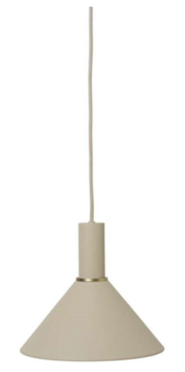 ferm LIVING - Collect Pendel Cone Low Cashmere