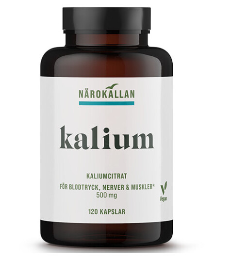 Kaliumcitrat 120 kapsler