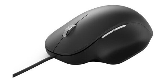 Microsoft Ergonomic Mouse USB Black / RJG-00002 - Mus - Optisk - 5 - Svart