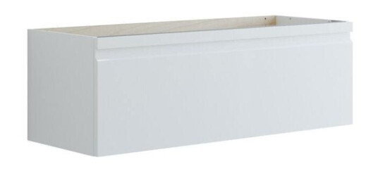 Dansani Inzo Integrert Servantskap 1 Skuff B60 120xh40xd44cm Hvit Matt Lakk / 120cm