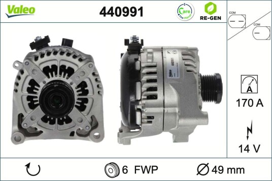 Dynamo VALEO 440991 Dynamo VALEO 440991