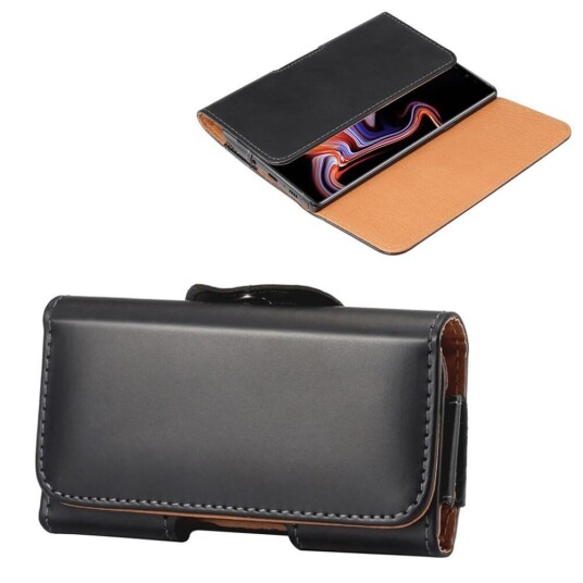 INCOVER Pouch Belteveske Svart - (Maks. Mobil Str. 170 x 82 x 18 mm)