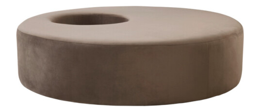 Jotex MACAO sittepuff diameter 110 cm Mørk muldvarp 1571859-03-0 1571859-01-0