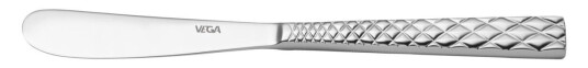 VEGA Smørkniv Brilio; 16.4 cm (L); Sølvfarge, Håndtak Sølvfarge; 12 Stykk / Forpakning