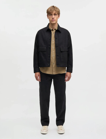 Mads Nørgaard Sunrise Twill Miles Jacket Black S Mads Nørgaard Sunrise Twill Miles Jacket Black S