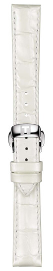 Tissot White Leather Strap 16 mm T852036795