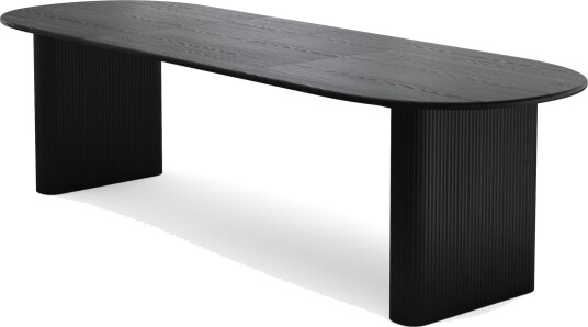 Noira uttrekkbart spisebord 220/320x100cm - Svart