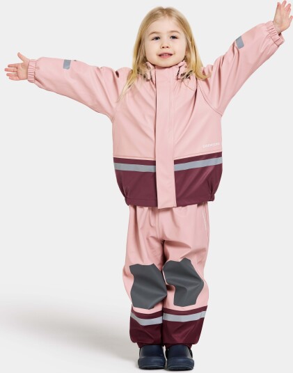 Didriksons Boardman Kids Set 11 Dusty Pink Dusty Pink 100