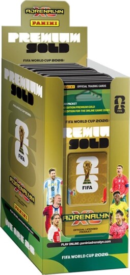 Panini World Cup 2026 Premium Gold Booster