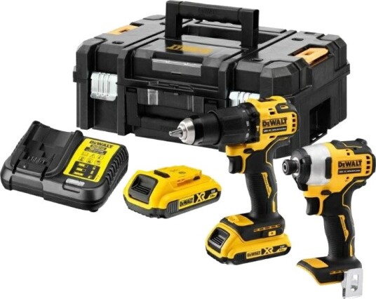 DeWalt Verktøysett DCK2062D2T Li-Ion, (Batteri)