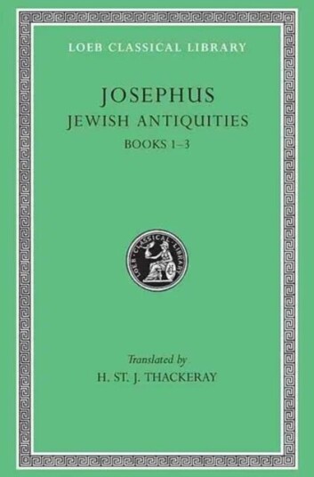 Jewish Antiquities, Volume I Av Josephus Jewish Antiquities, Volume I Av Josephus