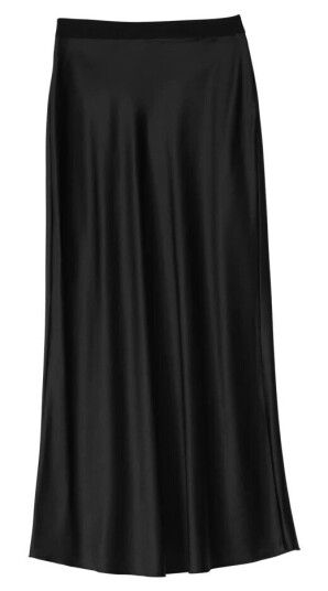 Ahlvar Gallery Skjørt hana satin Svart XL