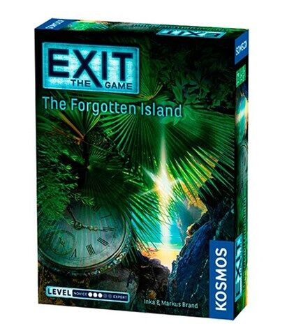 Kosmos EXIT: The Forgotten Island Brettspill for 1-4 Spillere - Escape Room Strategi Kosmos EXIT: The Forgotten Island Brettspill for 1-4 Spillere - Escape Room Strategi
