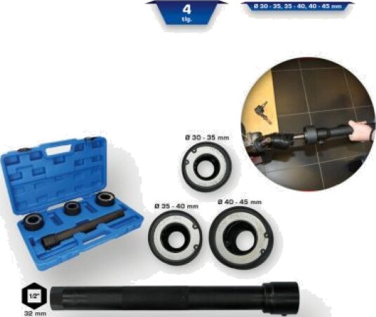 KS TOOLS BT661350 Løseverktøysett, styrestag kuleledd KS TOOLS BT661350 Løseverktøysett, styrestag kuleledd