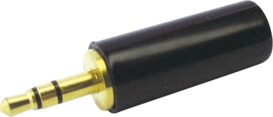Cliff Ft6301 3,5 Mm Jackplugg Rett Pol: 3 Stereo Sort 1 Stk.
