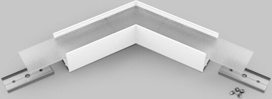 Topmet Profilsamler VARIO30 02 120DEG Hvit lakkert