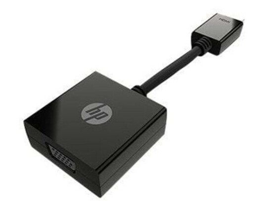 HP HDMI til VGA Adapter 0.45m Svart - Videokabel for Notebook HP HDMI til VGA Adapter 0.45m Svart - Videokabel for Notebook