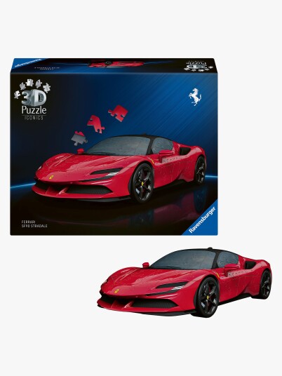 Ravensburger Ferrari Stradale 3D Puzzle 108pc 3D Puslespill Ravensburger Ferrari Stradale 3D Puzzle 108pc 3D Puslespill