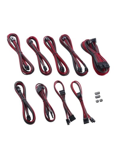 CableMod PRO ModMesh C-Series AXi/HXi/RM Cable Kit - Carbon/Red CableMod PRO ModMesh C-Series AXi/HXi/RM Cable Kit - Carbon/Red