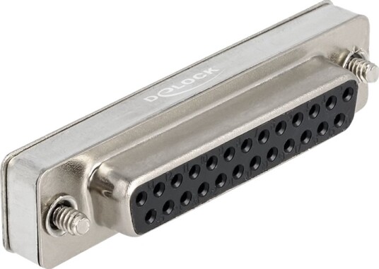Delock - Loopback-Kontakt - Db-25 (Hunn) Skrubar - Eia-232/422/485 - Sølv
