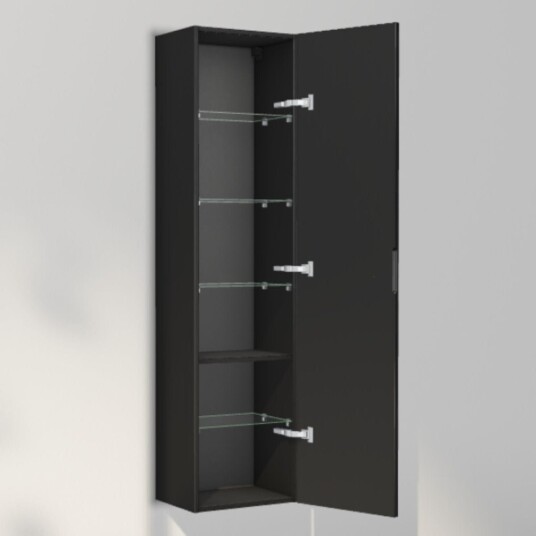 INR Iconic Nordic Rooms Solid 40/30 Høyskap Black oak / 40cm Høyre