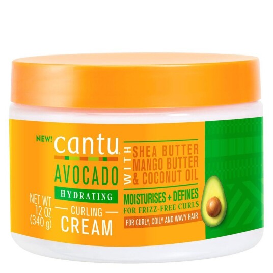 Cantu Avocado Hydrating Curling Cream 340g Cantu Avocado Hydrating Curling Cream 340g