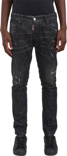 Dsquared2 Herre Jeans Svart M,