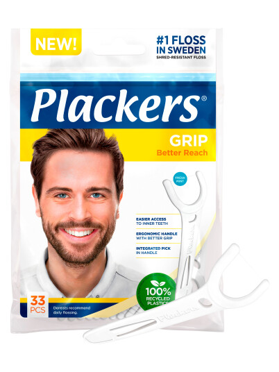 Plackers Tanntrådbøyle Grip 33 stk. Plackers Tanntrådbøyle Grip 33 stk.