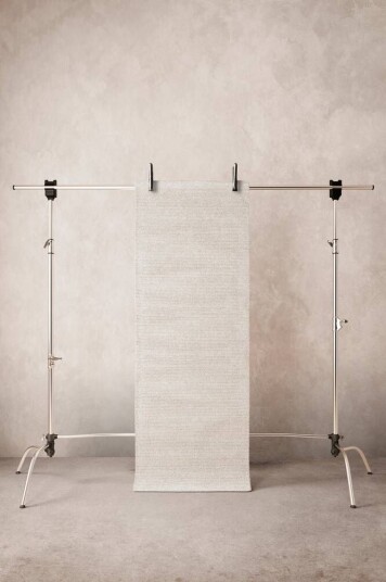 Jotex HARRIE viskoseteppe 80x200 cm Hvit 1606071-02-0 1584294-01-29