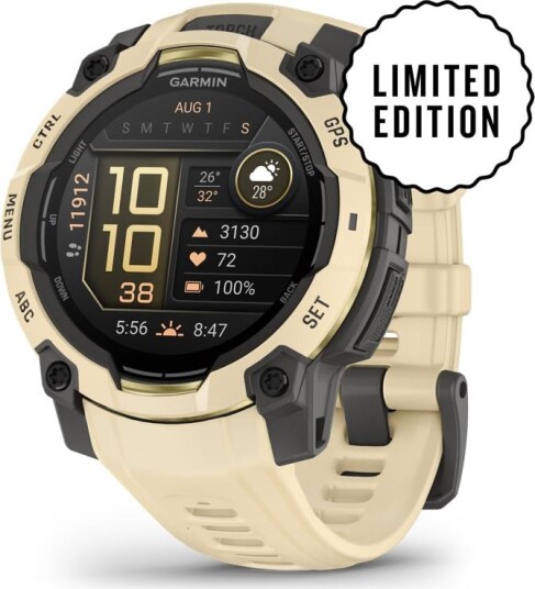 Garmin Instinct 3 Amoled 45mm Citrine Gray Garmin Instinct 3 Amoled 45mm Citrine Gray
