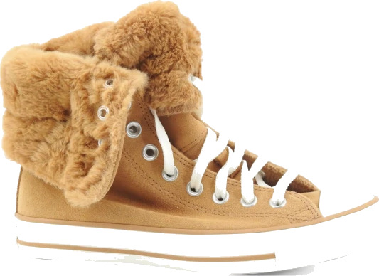 Converse Dame Sko Brun 41 EU,