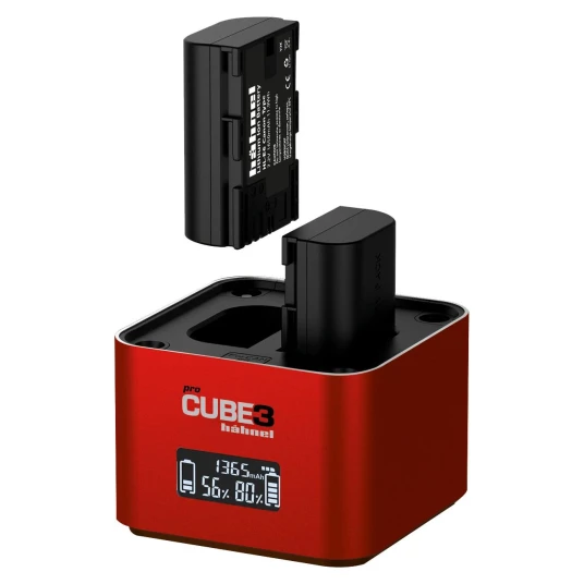 Hähnel ProCube 3 Twin Charger Canon For LP-E6/E6N/E6NH/LP-E6P/LP-E8/LP-E17 Hähnel ProCube 3 Twin Charger Canon For LP-E6/E6N/E6NH/LP-E6P/LP-E8/LP-E17